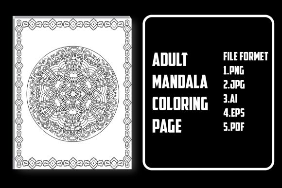 Download Adult Mandala Coloring Page - Color Collection