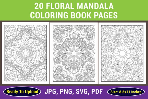 Download 20 Floral Mandala Coloring Pages - Color Collection