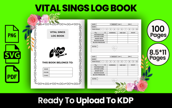 Download VITAL SINGS LOG BOOK KDP INTERIOR - Book Collection