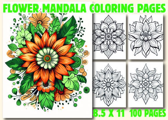 Download Flower Mandala Coloring Pages - Color Collection