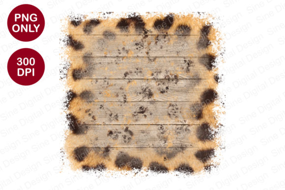 Download Leopard Wood Frame Sublimation Clipart - Premium Resources