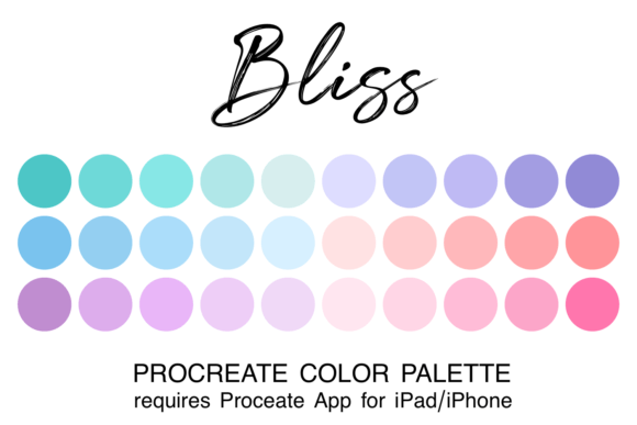 Download Bliss Procreate Color Palette - Color Collection
