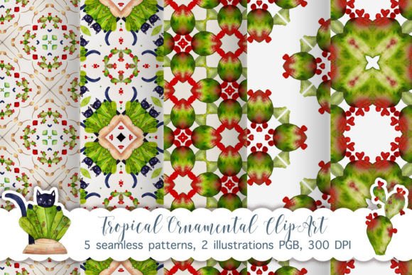 Download Watercolor Ornamental ClipArt - Ornamental Collection