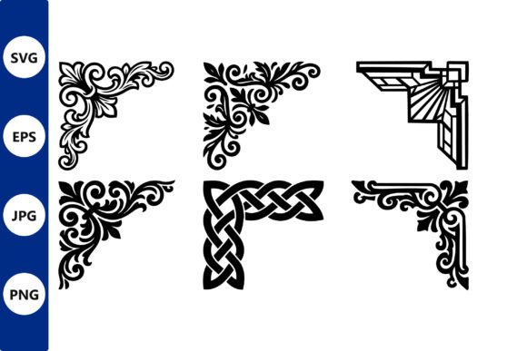 Download Ornamental Corners Set - Ornamental Collection