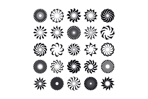 Download Abstract Radial Design Element Vector - Abstract Collection