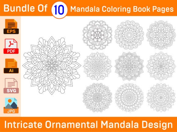 Download Bundle of Intricate Ornamental Mandala - Ornamental Collection