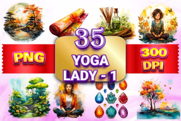 Download Yoga Clipart Bundle 1 - Premium Resources