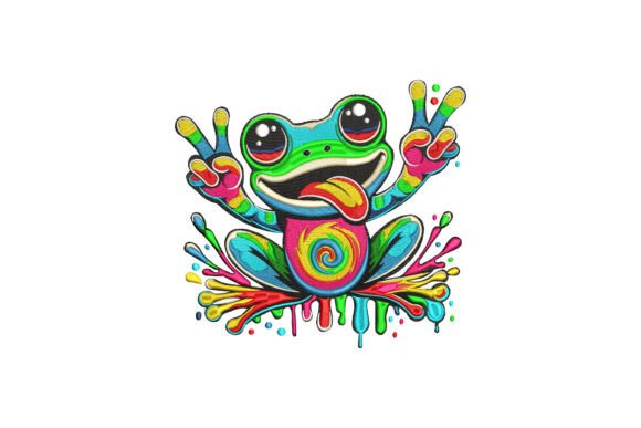 Download Colorful Frog - Color Collection