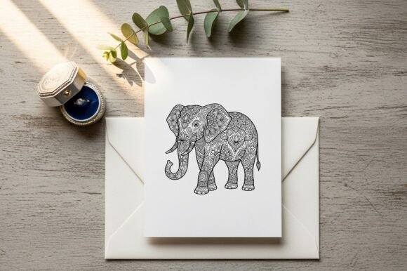 Download Elephant Mandala Coloring Page - Color Collection