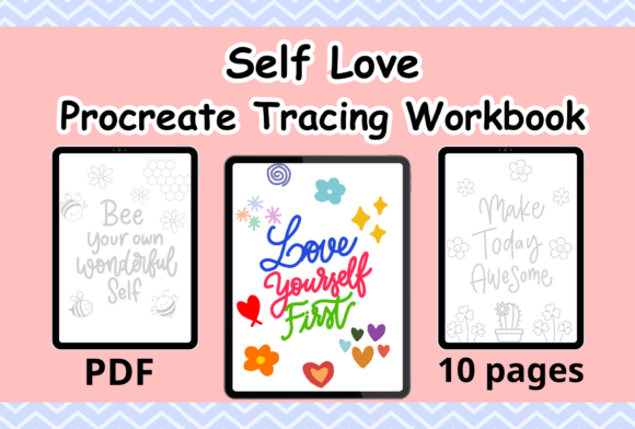 Download Self Love Calligraphy Workbook - Book Collection