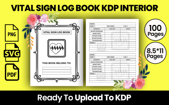 Download VITAL SING LOG BOOK KDP INTERIOR - Book Collection