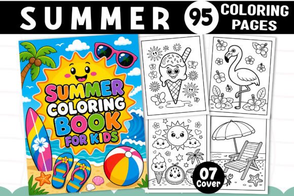 Download SUMMER COLORING BOOK for KIDS - Book Collection