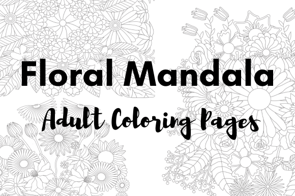 Download Floral Mandala Adult Coloring Pages - Color Collection