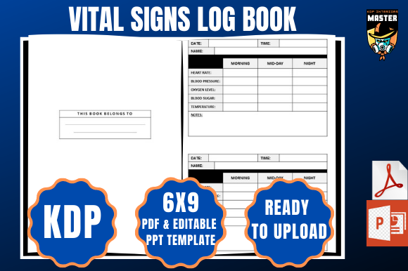 Download KDp Vital Signs Log Book - Book Collection