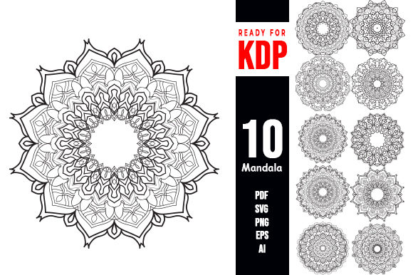 Download Coloring Book Mandala Set&nbsp;&nbsp; - Book Collection