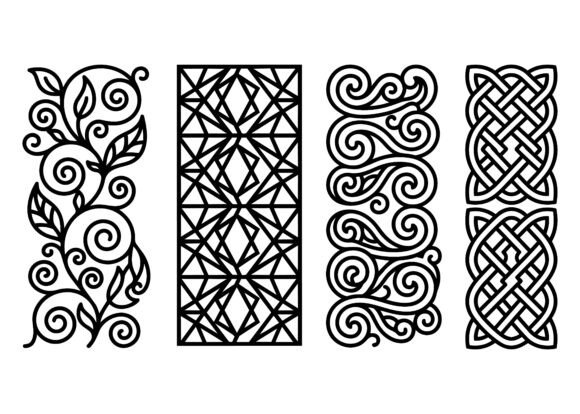 Download Ornamental Mix Pattern EPS Bundle - Ornamental Collection