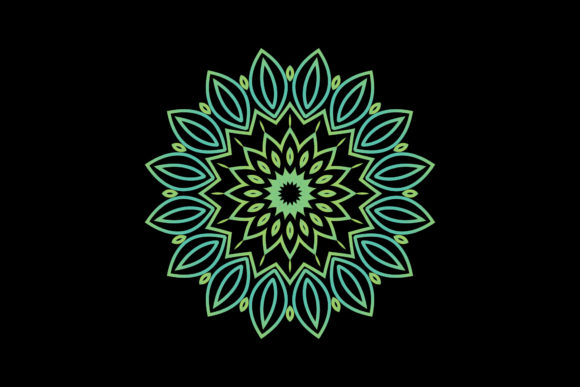 Download Mandala Ornament Gradient Arabic Design - Ornament Collection
