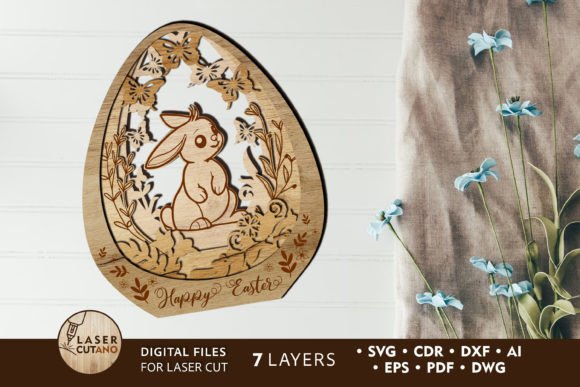 Download Easter Egg Decorative Ornament, Cut File - Ornament Collection